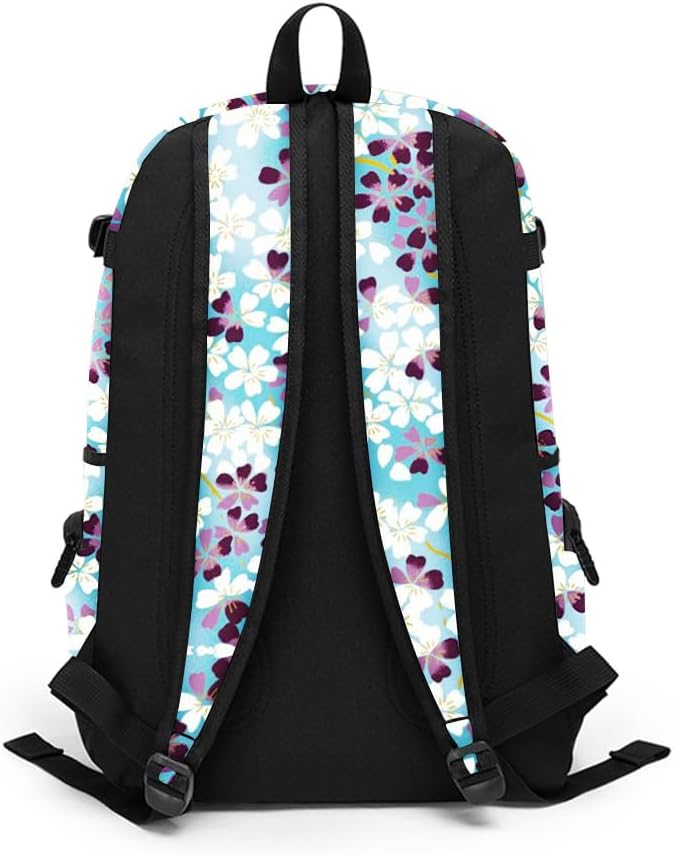 rickyh style School Backpack Travel Bag for Men & Women Lightweight College Back Pack with Laptop Compartmen