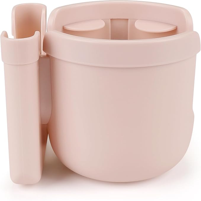 Accmor Stroller Cup Holder with Phone Holder, Bike Cup Holder, Universal Cup Holder for Uppababy Nuna Doona Strollers, 2-in-1 Cup Phone Holder for Stroller Bike Wheelchair Walker Accessory