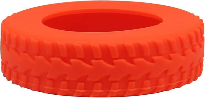Hordion 8PCS Luggage Wheel Covers, Silicone Wheel Protector Covers Anti Scratch Noise Reduction Carry On/Travel Suitcase Wheel Protector for Luggage Suitcases Office Chair Caster Wheels, Red