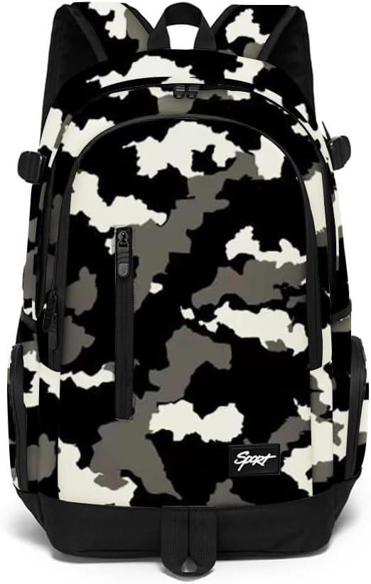 rickyh style School Backpack Travel Bag for Men & Women Lightweight College Back Pack with Laptop Compartmen