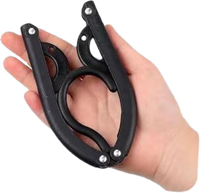 10Pcs Foldable Travel Hangers Space Saving Portable Folding Coat Hangers Travel Accessories Essentials for Traveling Camping Flying RV Cruises Suitcase Foldable Rack for Cruise Black