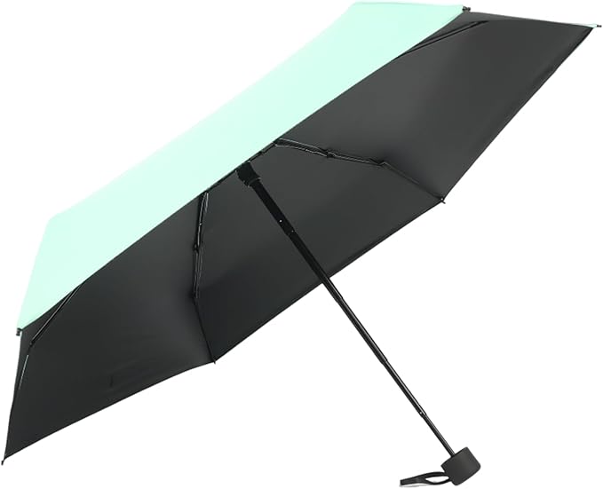 GAOYAING Compact Travel Umbrella with Case Sun&Rain Lightweight Small and Compact Suit for Pocket