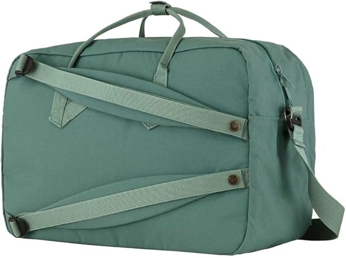 Fjallraven Kanken Weekender Bag, Large Travel Tote and Duffel for Overnight and Everyday Carry, Frost Green