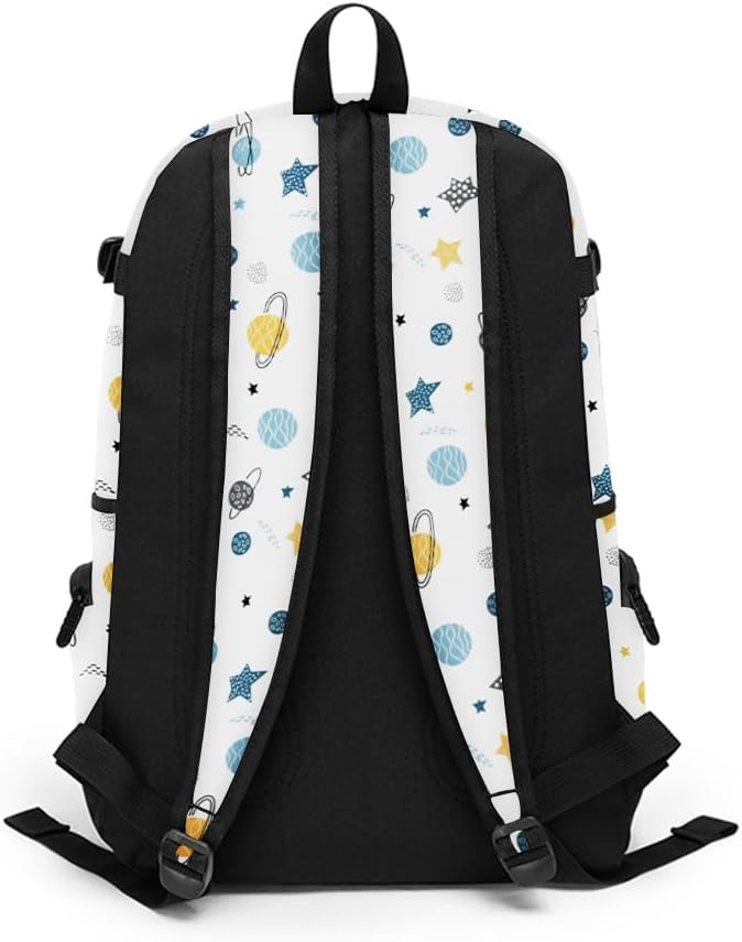 rickyh style School Backpack Travel Bag for Men & Women Lightweight College Back Pack with Laptop Compartmen
