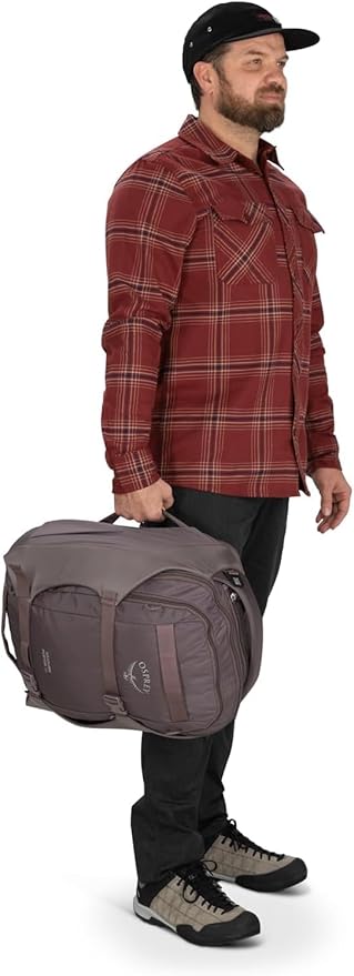 Osprey Sojourn Porter 30L Travel Backpack - Carry-On Compliant Luggage with StraightJacket Compression and Padded Laptop Sleeve - Durable Pack for International or Urban Travel, Brindle Brown