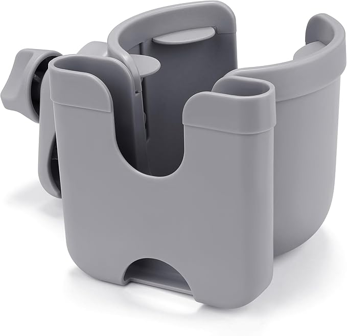 Accmor Stroller Cup Holder with Phone Holder, Bike Cup Holder, Universal Cup Holder for Uppababy Nuna Doona Strollers, 2-in-1 Cup Phone Holder for Stroller Bike Wheelchair Walker Accessory