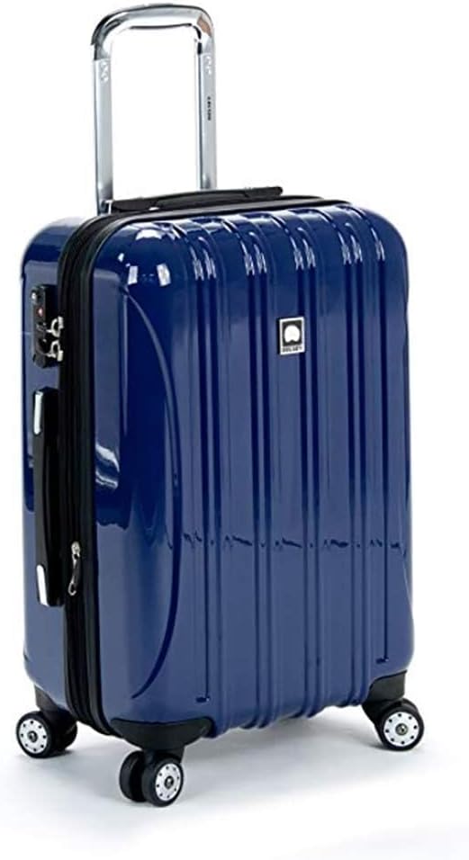 DELSEY PARIS Helium Aero Hardside Expandable Luggage with Spinner Wheels, Blue Cobalt, 2-Piece Set (21/24)
