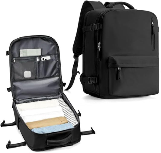 WONHOX Large Travel Backpack Carry on Flight Approved Laptop Work Business Backpack for Women Men Mochila de Viaje