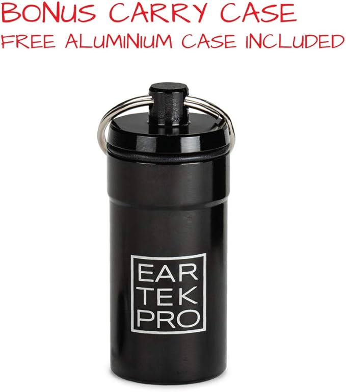 High-Fidelity Concert Earplugs Reusable Noise-Reduction Ear Plugs Set with Two Sizes Included - For Rave, Live Music, Festivals, Marching Bands, Loud Events, Fitness Classes