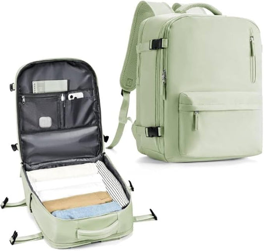 WONHOX Large Travel Backpack Carry on Flight Approved Laptop Work Business Backpack for Women Men Mochila de Viaje