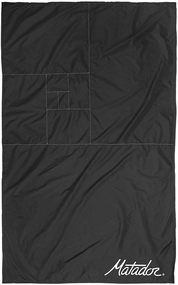 Matador Pocket Blanket Mini - Seats 1-2; Foldable Picnic & Concert Blanket, Sand Proof Beach Tarp; Outdoor Blanket for Grass