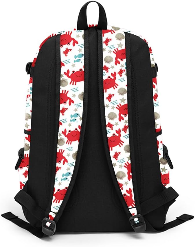 rickyh style School Backpack Travel Bag for Men & Women Lightweight College Back Pack with Laptop Compartmen