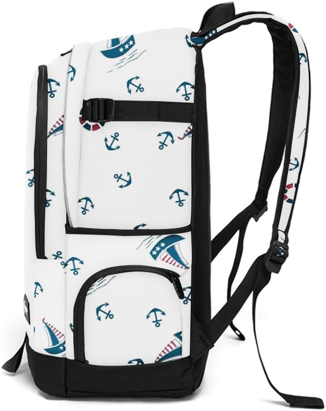 rickyh style School Backpack Travel Bag for Men & Women Lightweight College Back Pack with Laptop Compartmen