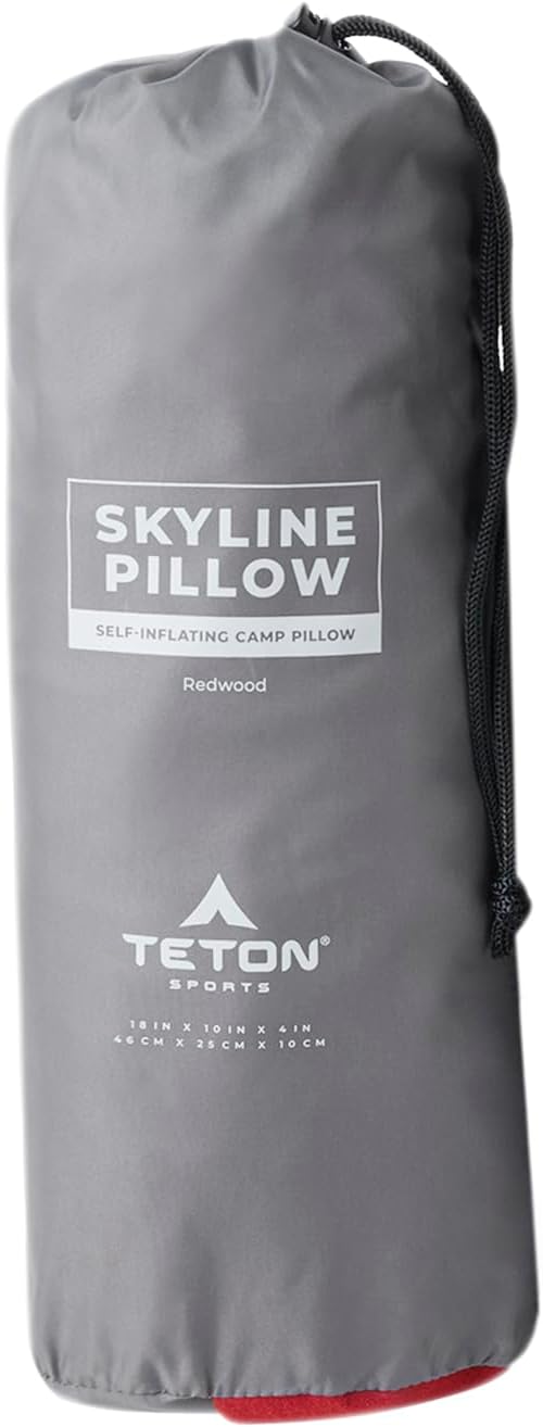TETON Sports Camp Pillow; Great for Travel, Camping and Backpacking; Washable, Color