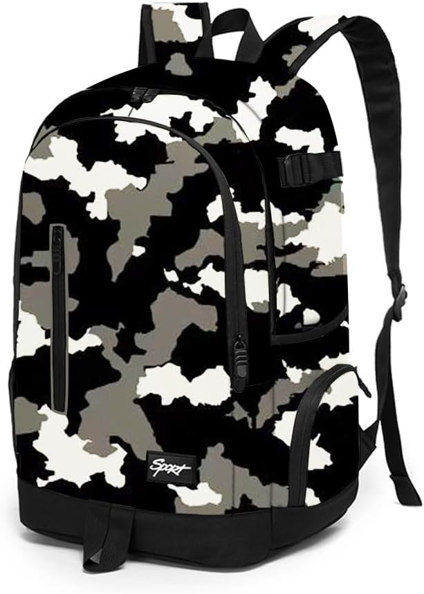 rickyh style School Backpack Travel Bag for Men & Women Lightweight College Back Pack with Laptop Compartmen