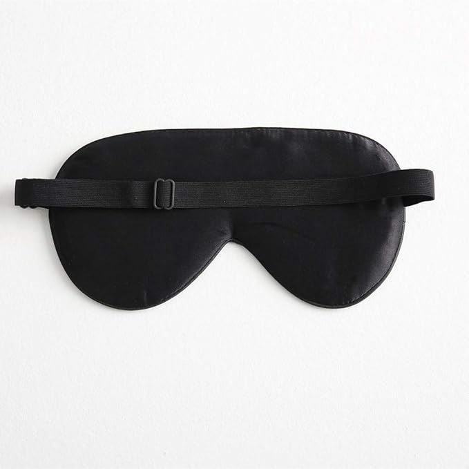 Tim & Tina 100% Silk Sleep Mask Comfortable,Super Soft Blindfold Eye mask Block Light for Sleeping,Shift Work,Naps with Carry Pouch Adjustable Strap (Night)