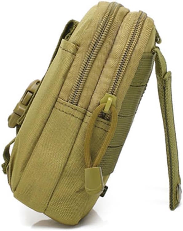 Tactical Molle Pouch, Universal EDC Waist Bag Belt Pouches, Outdoor Belt Bags Gear Tool Gadget Pocket with Cell Phone Holster