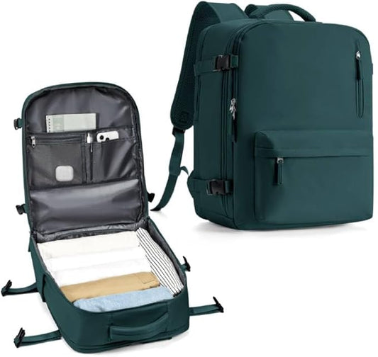 WONHOX Large Travel Backpack Carry on Flight Approved Laptop Work Business Backpack for Women Men Mochila de Viaje