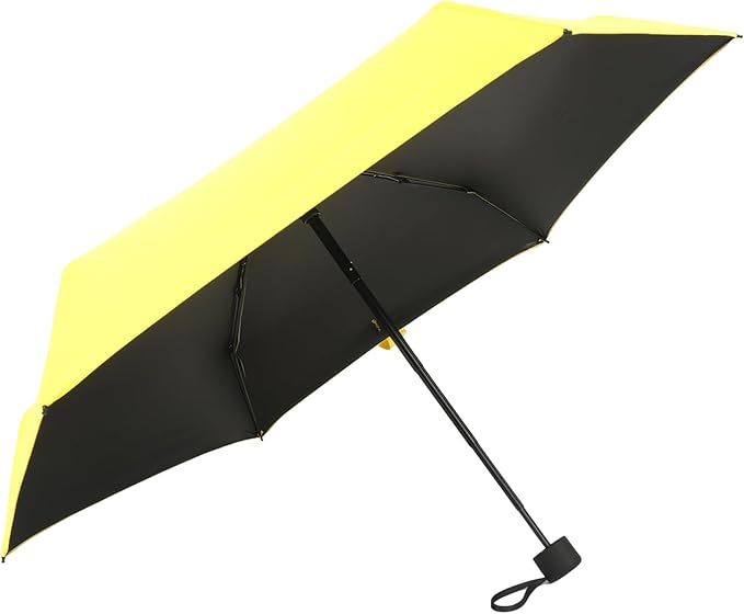 GAOYAING Compact Travel Umbrella with Case Sun&Rain Lightweight Small and Compact Suit for Pocket