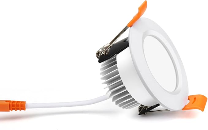 2 Inch LED Recessed Lighting, Dimmable LED Downlight 3W (35W Halogen Equivalent), CRI80+, 4000K Natural White Canless Ceiling Light with Included LED Driver (1 Pack)