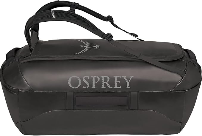 Osprey Transporter 40L Travel Duffel Bag, Black