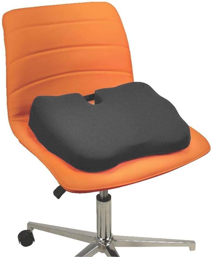 Contour Kabooti Donut Seat Cushion, 3-in-1 Design with Center Cutout for Tailbone Pain, Sciatica and Hemorrhoids (Pack of 2)