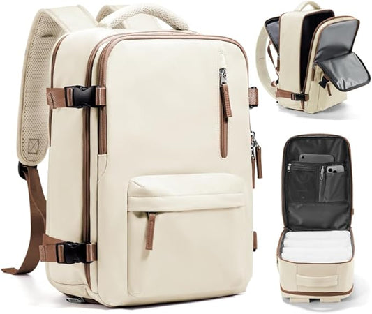 WONHOX Large Travel Backpack Carry on Flight Approved Laptop Work Business Backpack for Women Men Mochila de Viaje