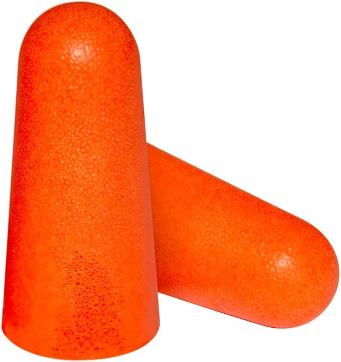 Flents Protechs Foam Ear Plugs for Sleeping, Snoring, Loud Noise, Concerts, Construction, Studying & Traveling, NRR 31, Made in the USA