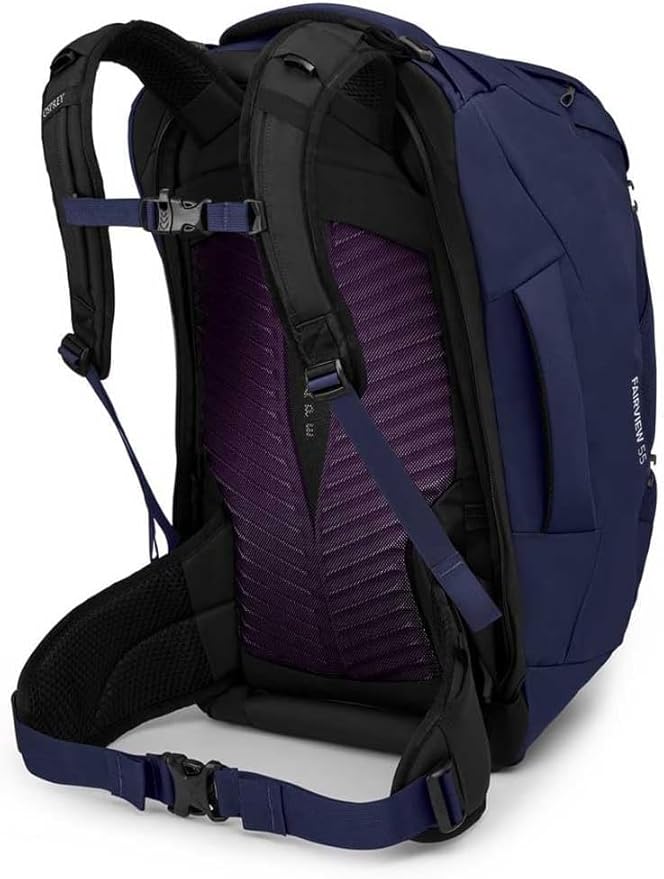 Osprey Fairview 55L Women's Travel Backpack, Winter Night Blue