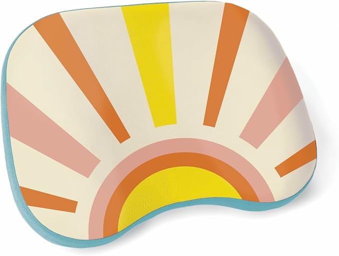 Ballast Beach Pillow - A Comfy Inflatable Camping Pillow That Stays Put On Windy Beaches, Great for Pools, Festivals, and Camping (Standard Edition) (Sunny Morning)
