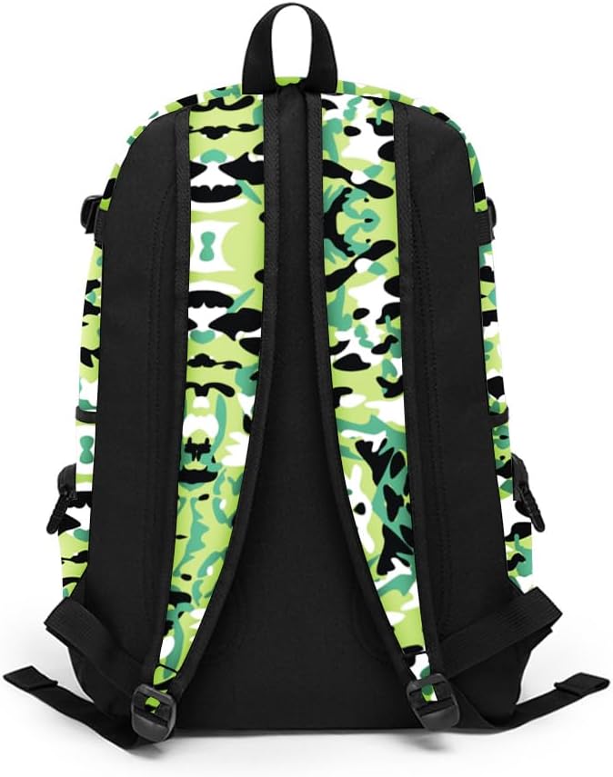 rickyh style School Backpack Travel Bag for Men & Women Lightweight College Back Pack with Laptop Compartmen
