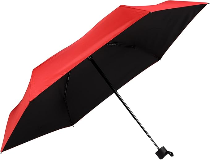 GAOYAING Compact Travel Umbrella with Case Sun&Rain Lightweight Small and Compact Suit for Pocket