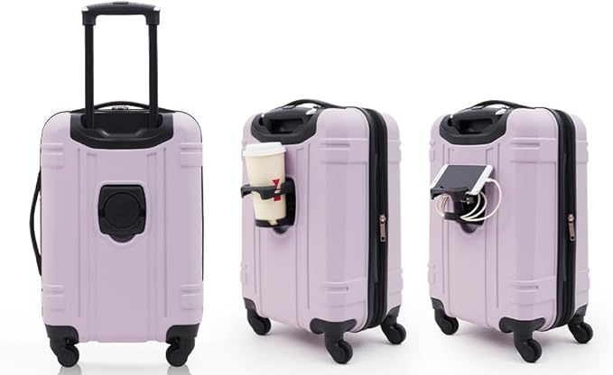 Wrangler 20" Astral Hardside Carry-On Luggage, Lilac