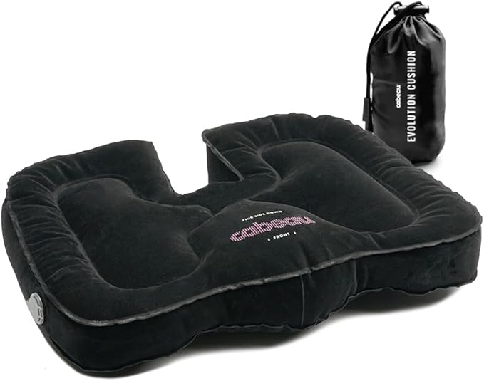 Cabeau Evolution Cushion Portable & Lightweight Inflatable Seat Cushion - Ideal for Office Chairs, School Bleachers, Stadium Seats, and Wheelchairs - Comfort on The Go (Pack of 2)