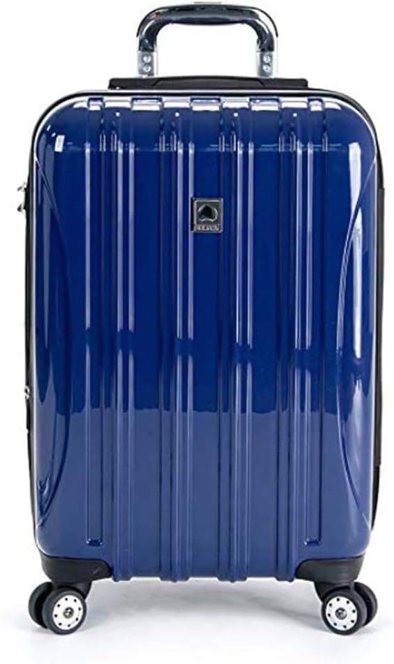 DELSEY PARIS Helium Aero Hardside Expandable Luggage with Spinner Wheels, Blue Cobalt, 2-Piece Set (21/24)