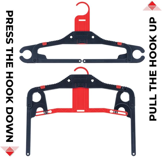 Travel Hangers | Space Saving Design|Lightweight | Prevents Wrinkles and Creases | 3 Pack
