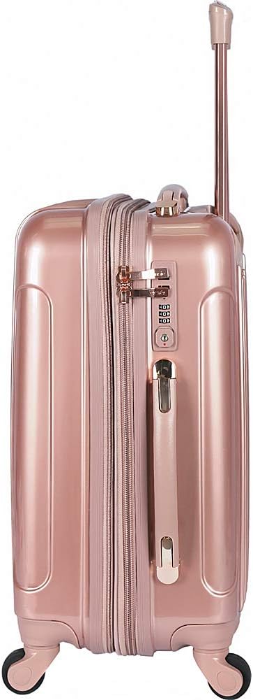 kensie 20" "Alma" Carry-On TSA-Lock Spinner Luggage, Opal