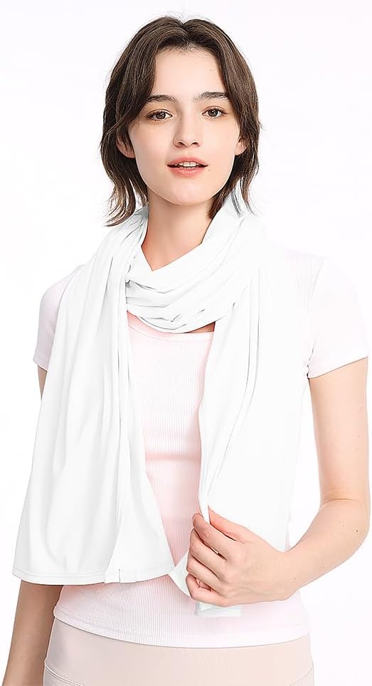 Sun Shawl UV Sun Protection UPF 50+ Beach Travel Scarf Wrap Summer Swimsuit Cover Up Cooling Blanket