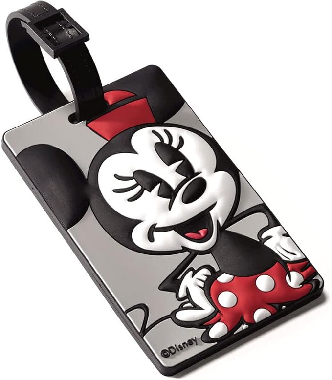 American Tourister Disney Luggage Tag, Minnie Mouse, One Size
