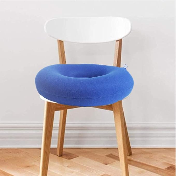 Seat Cushions Inflatable Seat Cushion Pillow Ring Cushion Doughnut Reduce Pressure on The User's Sciatic Nerve for Everyone