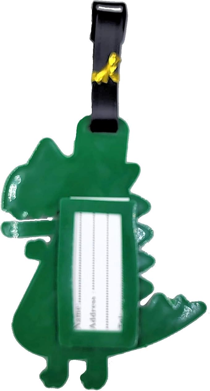 Tapp C. Travel Luggage Name Tag - Cute Dinosaur