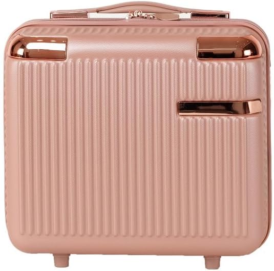 Lispin 4-piece hard luggage, 360 ° dual rotating four-wheel, password lock,portable lightweight universal wheel luggage (4-piece hard + ABS)