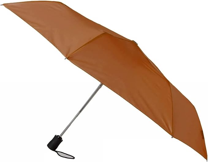 Lewis N. Clark Travel Umbrella: Windproof & Water Repellent Fabric, Automatic Open Close & 1 Year Warranty, Rust