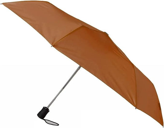 Lewis N. Clark Travel Umbrella: Windproof & Water Repellent Fabric, Automatic Open Close & 1 Year Warranty, Rust