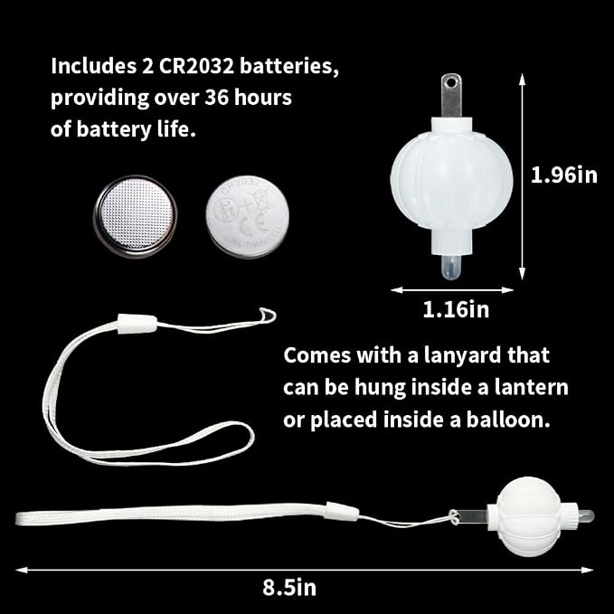 24 Pack Paper Lantern Lights, Mini LED Battery Operated Lights,Pink | Waterproof, Last 36 Hours, Hanging Decorative Lights for Wedding Camping Christmas Party Balloon Lanterns