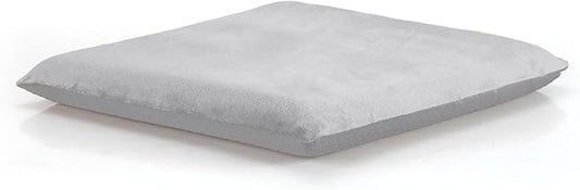 Augld Square Chair Seat Cushion Memory Foam Chair Cushion for Kitchen, Dining,Office or Car 16x16 in Grey
