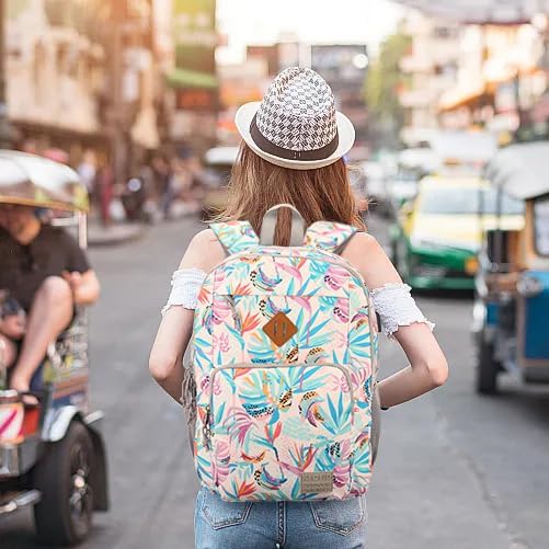 KEOFID Classic Laptop Backpack for Men and Women - Anti-Theft with USB Charging, Water Resistant, 15.6" Laptop Compartment, 1-Year Warranty