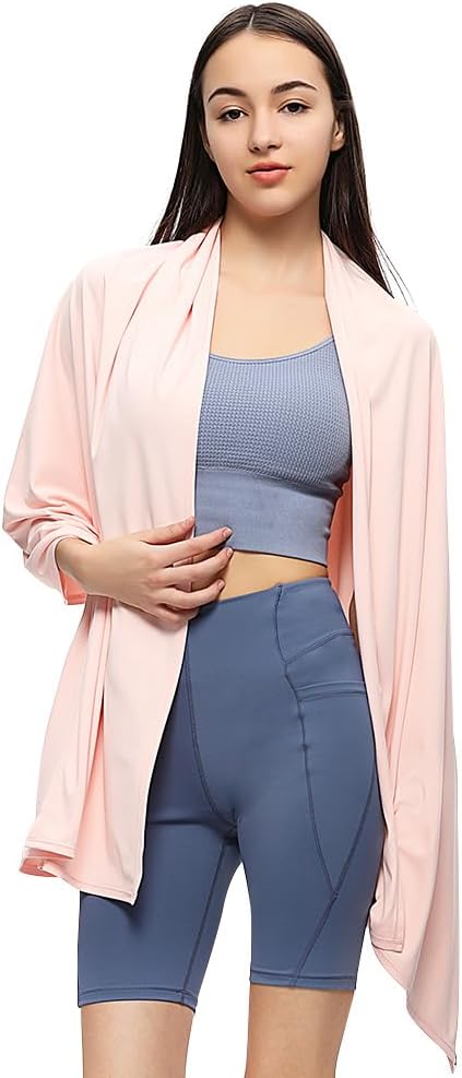 Sun Shawl UV Sun Protection UPF 50+ Beach Travel Scarf Wrap Summer Swimsuit Cover Up Cooling Blanket