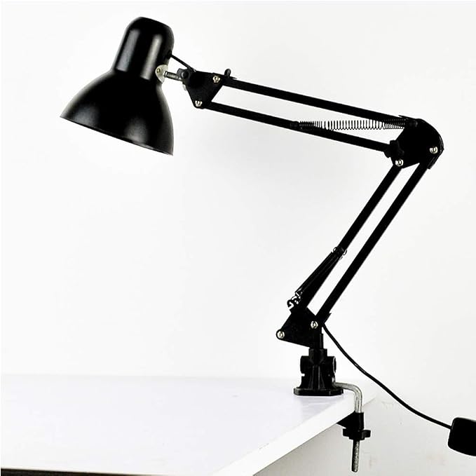 1 Pcs Desk Lamp Mount Stand Table Mounting Clamp Swing Arm Drafting Light Clamp Holder Bracket Clip