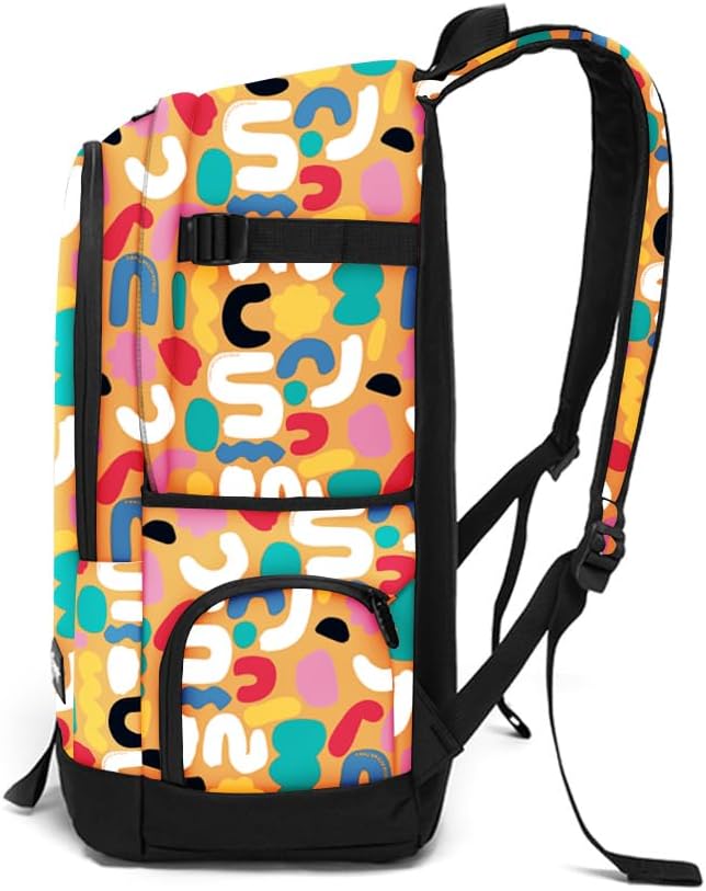rickyh style School Backpack Travel Bag for Men & Women Lightweight College Back Pack with Laptop Compartmen